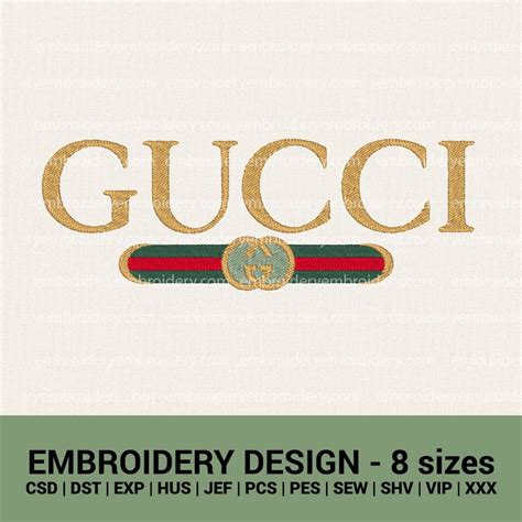 gucci gucci goo embrodiery design|Gucci embroidery applique.